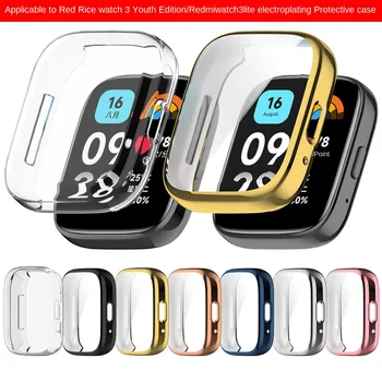 100% Новая высококачественная подвижная крышка Redmi Watch 3, полная комплектация, защитная рамка, чехол из ТПУ для Redmi Watch 3 Lite Case