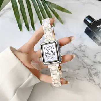 Прозрачный ремешок для Apple Watch Band Series SE 7 6 5 4 3 ultra 49 мм 40 мм 42 мм 44 мм для Аксессуаров браслета iwatch 38/41 45 мм