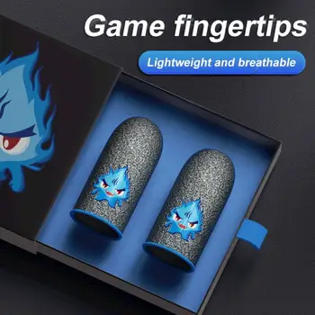 1 пара игровых чехлов для пальцев, дышащий светящийся чехол для пальцев для игр PUBG