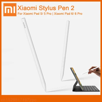 2023 Новый Xiaomi Stylus Pen 2 Smart Pen Для Планшета Xiaomi Mi Pad 6 5 Pro 4096 level Sense Магнитный Карандаш Для Рисования С Низкой Задержкой