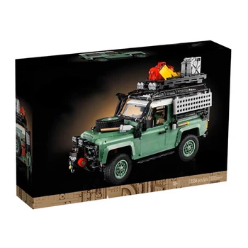 2336шт Классический внедорожник Lands Rover Defender 90 Значки автомобилей SUV 10317 Модели Строительных блоков Технические игрушки подарок для мальчиков и детей