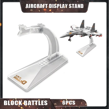 6ШТ. стенд для показа самолета, строительные блоки, наборы пластиковых моделей