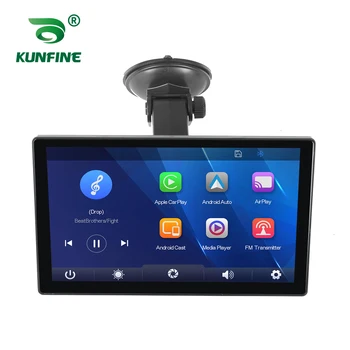 9-дюймовый Сенсорный Экран Беспроводной CarPlay Pad Android Auto Tablet Linux System LCD AUX FM-передатчик Bluetooth 5.0 WFI Multimedai player