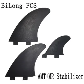 BiLong FCS AMT/Боковой Стабилизатор Twin + MR Из Стекловолокна Performance Glass Tri Fin Комплект Ласт для доски для серфинга 3шт комплект ласт для серфинга