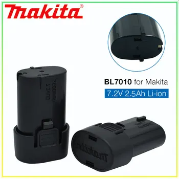 BL7010 Makita 7,2 В 2500 мАч Литий-ионная Аккумуляторная Батарея TD090D 100% Новый для Makita DF030D DF330D TD021 ML704 194355-4 194356-2