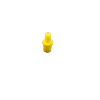 CISSPLAZA 100шт желтая резиновая заглушка с маленькими наконечниками совместима с печатающей головкой hp 950 951 952 953 954 955