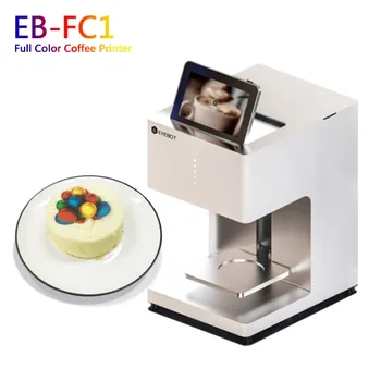 EVEBOT EB-FC1 Новая Инновационная Машина для Печати Кофе для Селфи со Съедобными Чернилами для Капучино Латте Полноцветный Ресторанный Струйный Принтер