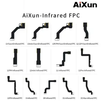 JCID AIXUN Инфракрасный гибкий кабель FPC Face ID точечный проектор для ремонта и замены в сборе для iPhone 13 12pro MAX X XR XS XMAX
