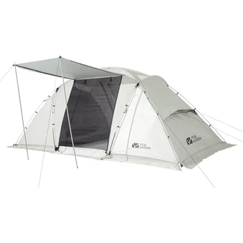 MOBI GARDEN SHI JIA 4 ТКАНЬ ОКСФОРД открытый кемпинг семейная палатка с двумя спальнями Village 13 автоматическая палатка