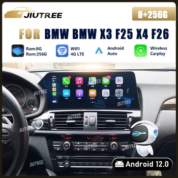 Автомобильный мультимедийный плеер с экраном Android для BMW X3 F25 X4 F26 2011 2012 2013 2014 2015 2016 2017 GPS Аудио Радио стереосистема