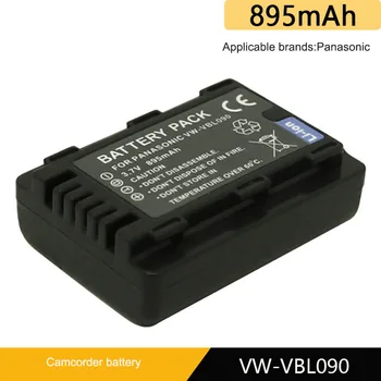 Аккумулятор VW-VBL090 для Panasonic VW-VBK180 HDC-TM80 HDC-TM90 SDR-H100 SDR-H101 SDR-550