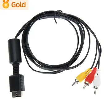 Аудио-видео AV-кабель длиной 6 футов 1,8 М к RCA для SONY PS2 PS3 PS SYSTEM