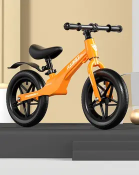 Велосипед-балансир для детей 2-8 лет, легкий тренировочный велосипед для ходьбы с колесами 12-14 дюймов
