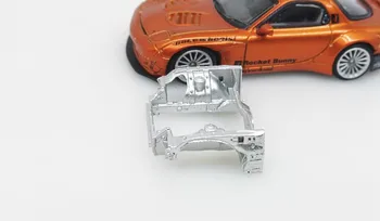 Внутренняя структура рамы модели 1/64 Rx7 Модификация кузова Автомобиля Декор Гаражной сцены