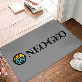 Дверной пол с логотипом Neo Geo, Кухонные коврики для ванной, Противоскользящий уличный коврик Neogeo Arcade, коврик для входа в сад, Ковровая дорожка для ног