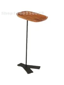 Диван в гостиной, маленький приставной столик 20 см, узкоугольный столик, художественный мини-журнальный столик, съемный щелевой прикроватный столик минималистичный