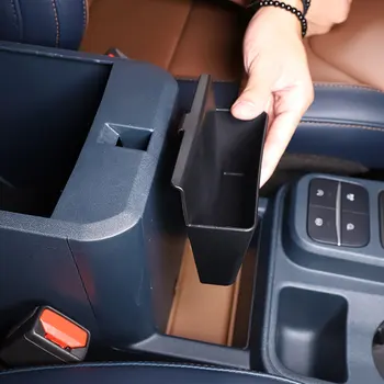 Для Ford Maverick 2022-23 ABS Центральная консоль автомобиля Подлокотник Передний Ящик для хранения Лоток для мобильного Телефона Контейнер для мусора Чехол Аксессуары