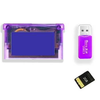 Для картриджа с адаптером для карт памяти NDS-NDSL Super-Card SD-Flash Card объемом 2 ГБ, устройства для резервного копирования игр