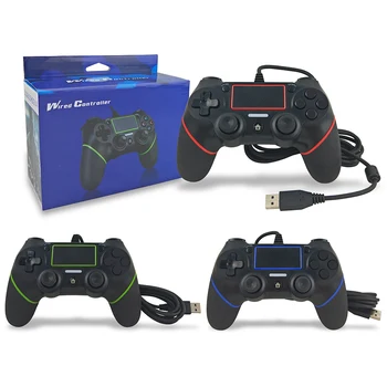 Для проводного контроллера USB Джойстик для игровой консоли Playstation 4 PS4 для ПК Windows 7/8/10