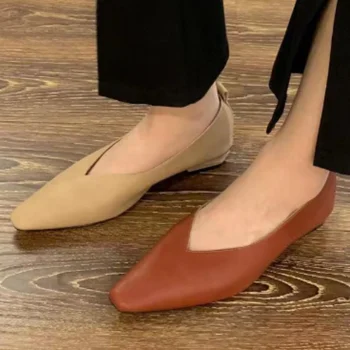 Женская обувь 2023, Весенняя новинка, однотонная обувь в стиле Лолиты Мэри Джейнс, ретро-обувь для женщин, Модная повседневная неглубокая обувь Zapatos