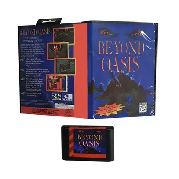 Игровой картридж BEYOND OASIS MD для 16-битной игровой консоли NTSC и PAL