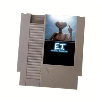 Игровой картридж E.T. The Extra Terrestrial для консоли NES, видеокарта на 72 контакта