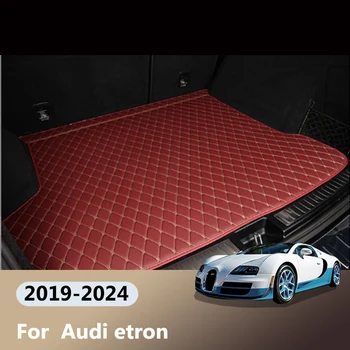 Изготовленный на Заказ Коврик Для Багажника Автомобиля, Подходящий Для Audi etron e-tron 2019 2020 2021 2022 2023 2024 Автоаксессуары, Накладки Для Грузового Лайнера, Ковер Для Багажника автомобиля