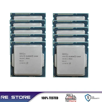 Используется 10 шт G1820 оригинал используется Intel Celeron g1820 2,7 ГГц 2 М Кэш Двухъядерный процессор SR1CN LGA1150