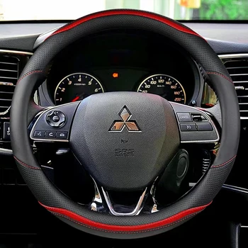 Крышка Рулевого Колеса Автомобиля Для Mitsubishi Outlander Mirage ASX 2012-2019 Eclipse Cross 2017-2019 L200 2015-2017 Автоаксессуары