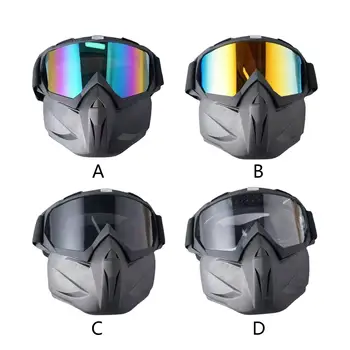 Мотоциклетные очки Противотуманные Очки для верховой езды на открытом воздухе для катания на лыжах Мужчины Женщины