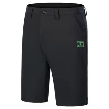 Мужские спортивные шорты для гольфа с вышивкой LANVIN, эластичная охлаждающая одежда для гольфа, Летние Повседневные дышащие штаны для гольфа сухой посадки.