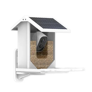 наружная солнечная кормушка для птиц Камера ночного видения высокой четкости 1080P smart bird feeder camera