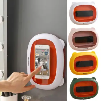 Настенный держатель для телефона Качественный Регулируемый держатель для телефона в ванной комнате С высокочувствительным сенсорным экраном и HD-дисплеем для зеркал