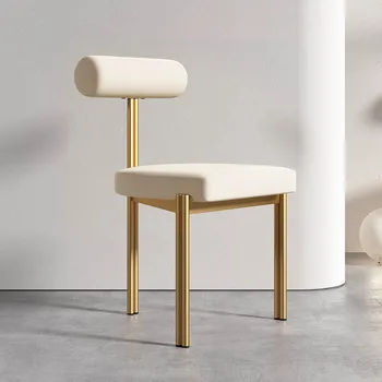 Обеденный стул для домашнего отдыха Nordic Luxury Hotel Table Обеденный стул для ресторана Modern Lounge Sillas Cocina Home Furniture QF