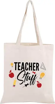 Подарки с благодарностью учителю, Учительские принадлежности, принадлежности для учителя в классе, подарок лучшему учителю, холщовая сумка-тоут