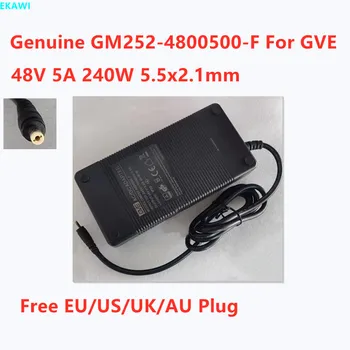 Подлинный Адаптер Переменного Тока GVE GM252-4800500-F 48V 5A 240W 5.5x2.1mm Для Зарядного устройства