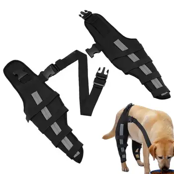 Подтяжки для собак на задних лапах, Задняя поддержка Для ухода за коленными и тазобедренными суставами, Регулируемая Дышащая Компрессионная поддержка для лап собаки Для