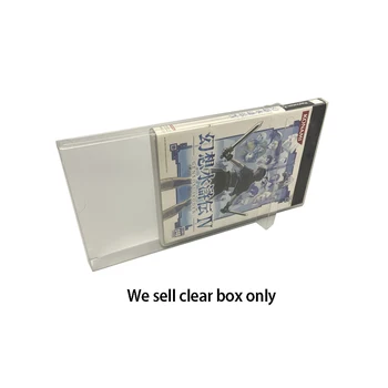 Прозрачный защитный чехол из ПЭТ-пластика для PS2 G1, Железный ящик, универсальная версия, коробка для хранения, дисплей, коллекционный чехол