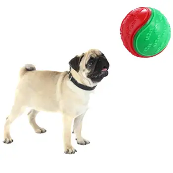 Резиновый интерактивный щенок для игр на свежем воздухе для маленьких и больших собак, игрушки для бросания собак, надувной мяч, игрушка для дрессировки домашних животных, игрушка для жевания собак