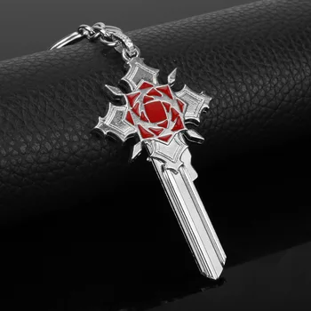 Рыцарь-Вампир Брелок для мужчин Женщин 2023 Новая Мода Винтажный Мультфильм Аниме Брелок для ключей Автомобильный Рюкзак Аксессуары для ключей