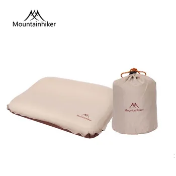 Сверхлегкая надувная подушка Mountainhiker, Воздушная подушка для кемпинга, Походная Пляжная Подушка для сна, Сжимаемая Подушка для путешествий на открытом воздухе