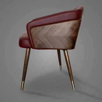 Скандинавский Офисный Массажный обеденный стул, Роскошное Деревянное кресло, Высококачественные кресла для отдыха, Эргономичная мебель для салона Cadeira