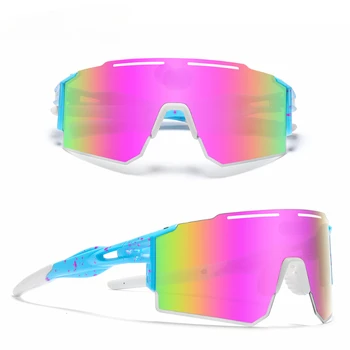 Солнцезащитные очки для велоспорта с поляризацией на открытом воздухе, европейские и американские цельные ветрозащитные солнцезащитные очки TR90 Ultra Light Sports KD0803