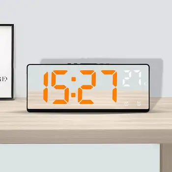 Цифровые часы Энергосберегающие светодиодные часы С низким энергопотреблением Настольные электронные часы со светодиодным монитором, товары для дома